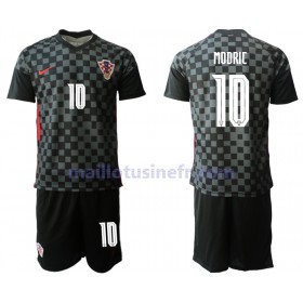 Maillot de Foot Croatie Luka Modrić 10 Extérieur UEFA EURO 2020 - Enfant